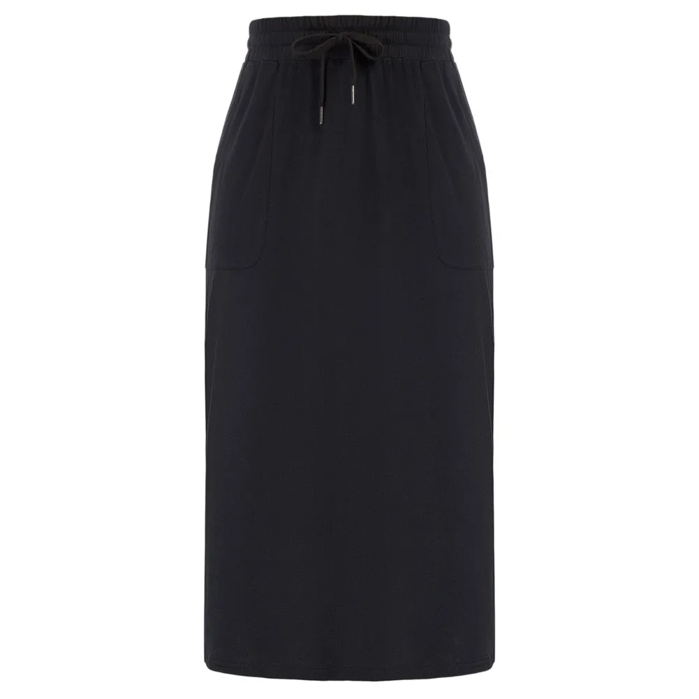 KK Women Bodycon Midi Skirt Drawstring Waist Straight Skirt With Pockets Sides Slit Skirt Casual Korean Fashion Solid Skirts
KK Women Bodycon Midi Skirt Drawstring Waist Straight Skirt With Pockets Sides Slit Skirt Casual Korean Fashion Solid Skirts