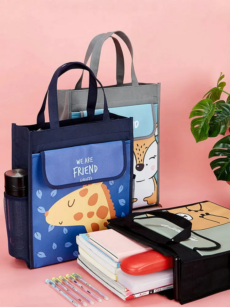 Kawaii School Bag Portable Homework Book Bags For School Kids Waterproof Tote Bag Handbag For Study
Kawaii School Bag Portable Homework Book Bags For School Kids Waterproof Tote Bag Handbag For Study