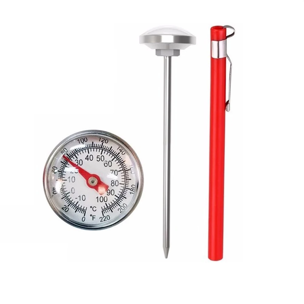 Essential Kitchen Thermometer Waterproof, Food Grade Stainless Steel, Fast Reading, Suitable for Tea, Coffee, and Water
Essential Kitchen Thermometer Waterproof, Food Grade Stainless Steel, Fast Reading, Suitable for Tea, Coffee, and Water
