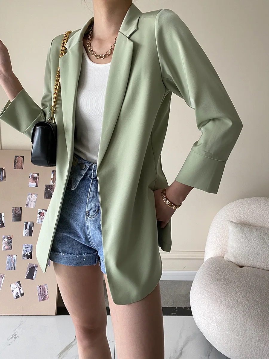 Green Traf Za Coats and Jackets for Woman 2022 Elegant Luxury Designer Office Blazer Female Korean Style casacas para mujer
Green Traf Za Coats and Jackets for Woman 2022 Elegant Luxury Designer Office Blazer Female Korean Style casacas para mujer