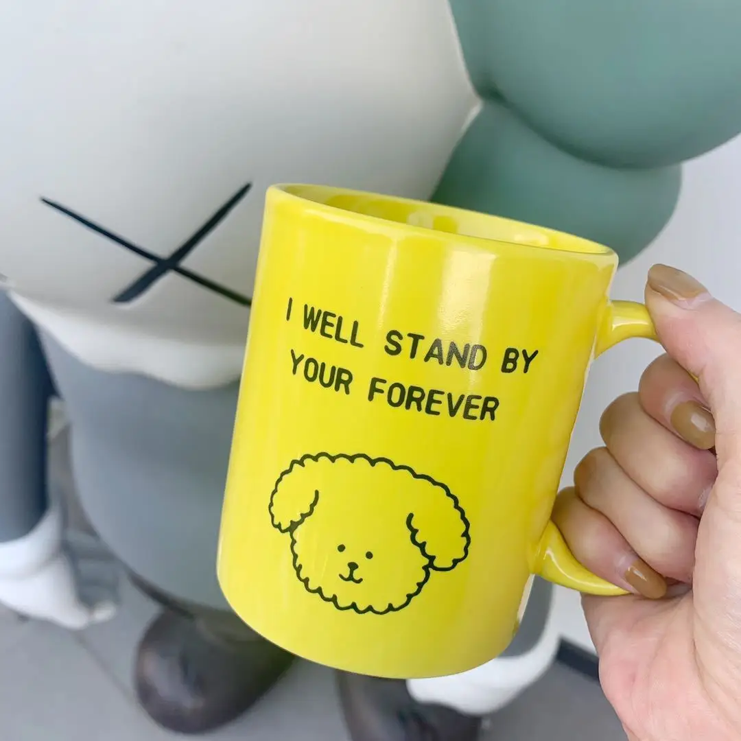 Ins Style Creative Couple Ceramic Mug Cute Girl Stray Cat and Dog War Drinking Water Cup Milk Cup
Ins Style Creative Couple Ceramic Mug Cute Girl Stray Cat and Dog War Drinking Water Cup Milk Cup