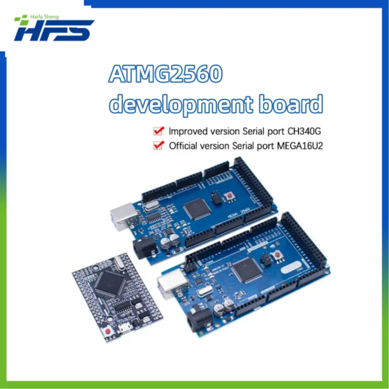 

USB Development Board for Arduino, MEGA2560, MEGA 2560, R3, ATmega2560-16AU, CH340G AVR