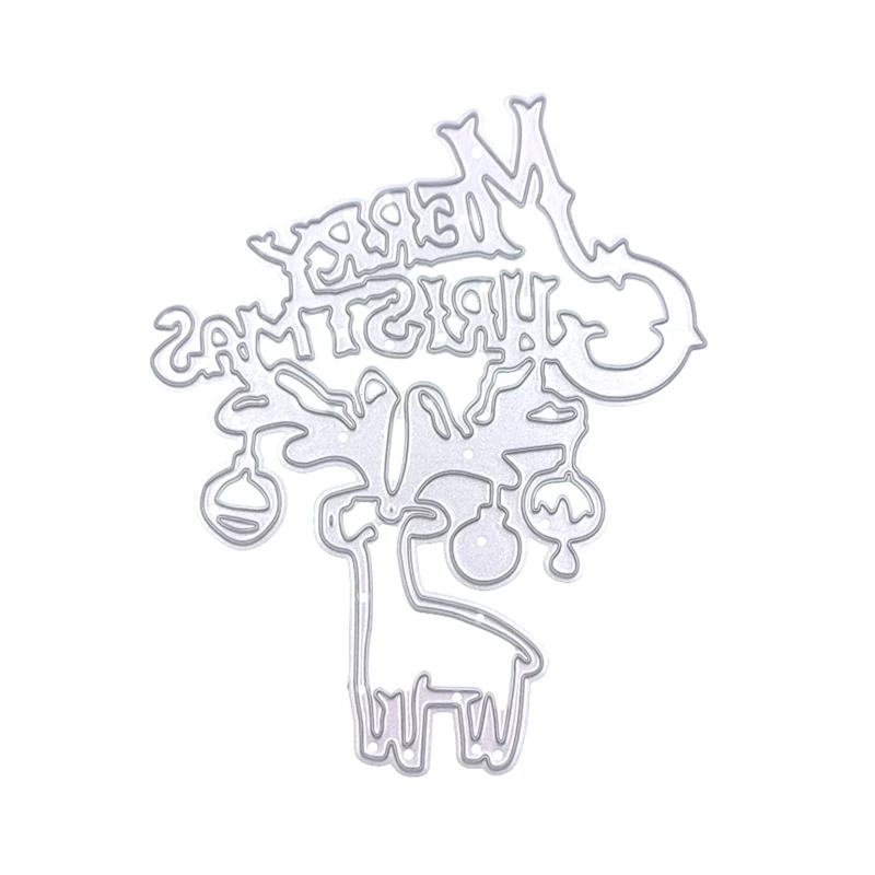 Merry Christmas Word with Elk Deer Bells Metal Cutting Dies Stencil DIY Scrapbooking Embossing Tool Die Cuts Paper Card Album
Merry Christmas Word with Elk Deer Bells Metal Cutting Dies Stencil DIY Scrapbooking Embossing Tool Die Cuts Paper Card Album