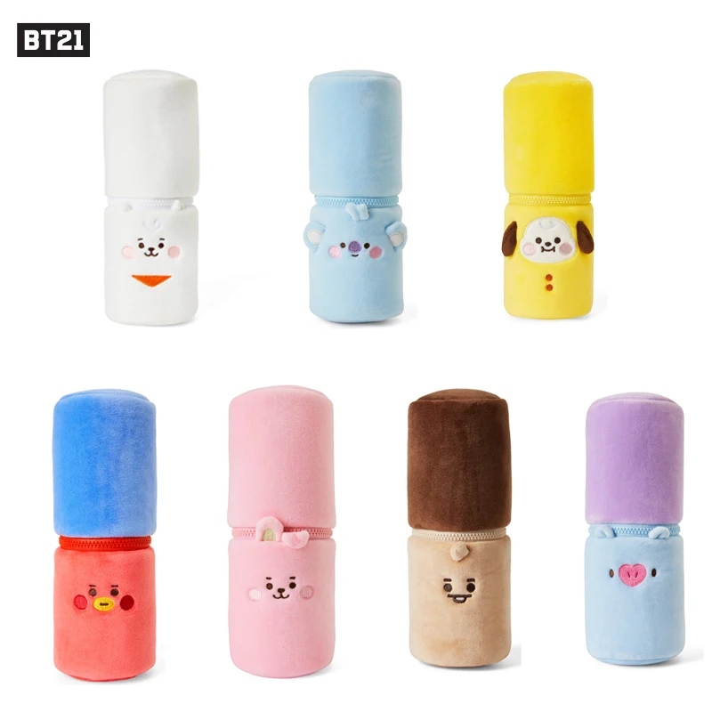 Kawaii bt21 Pencil Case Plush Bag Bts Large Capacity Pencil Box Supplies Stationery Student Anime Cartoon Children Girl Koya
Kawaii bt21 Pencil Case Plush Bag Bts Large Capacity Pencil Box Supplies Stationery Student Anime Cartoon Children Girl Koya