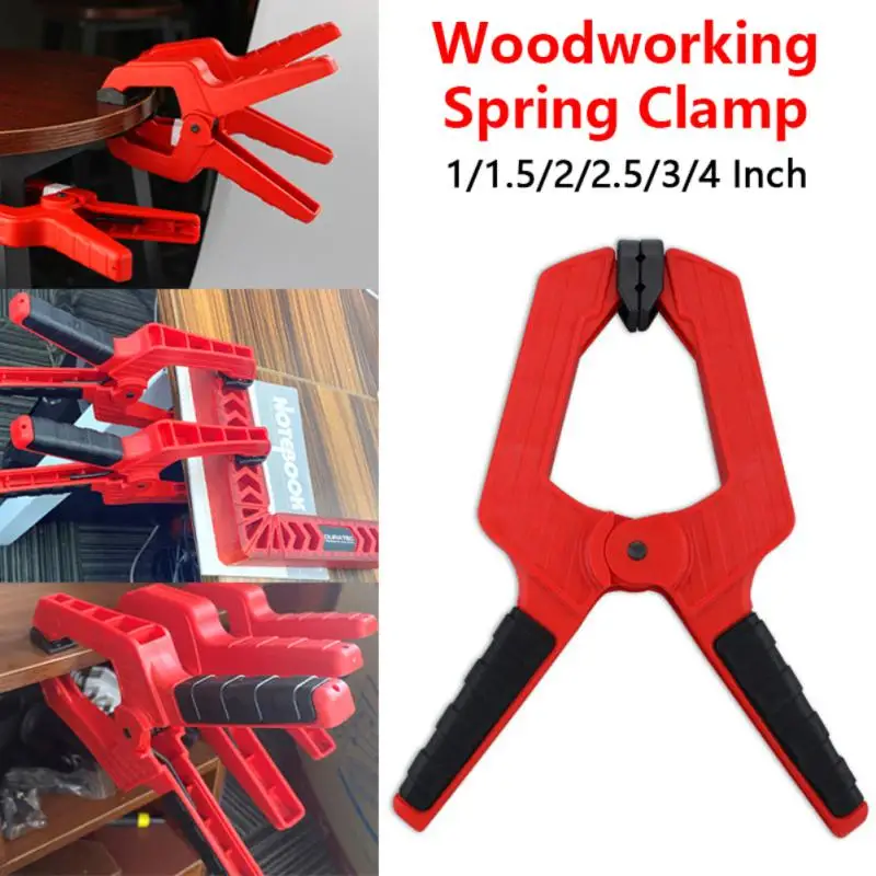 Heavy Duty Strong Woodworking Plastic Toggle Spring Clamp Wood Carpenter Tools Woodworking Clamp 1/1.5/2/2.5/3 Inch
Heavy Duty Strong Woodworking Plastic Toggle Spring Clamp Wood Carpenter Tools Woodworking Clamp 1/1.5/2/2.5/3 Inch