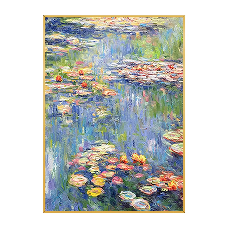 Ручная роспись маслом Monet водяная Лилия современный минималистичный абстрактный декор для гостиной столовой известная картина без рамки
Ручная роспись маслом Monet водяная Лилия современный минималистичный абстрактный декор для гостиной столовой известная картина без рамки
