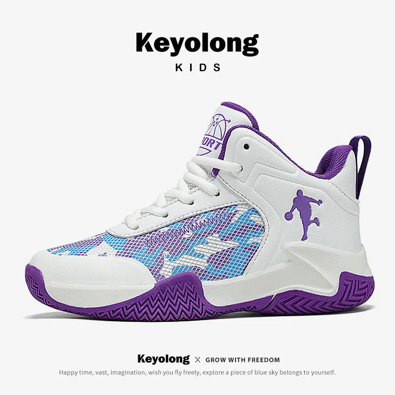 2022 New Boys Brand Basketball Shoes for Kids Sneakers Thick Sole Non-slip Children Sports Shoes Child Boy Basket Trainer Shoes
2022 New Boys Brand Basketball Shoes for Kids Sneakers Thick Sole Non-slip Children Sports Shoes Child Boy Basket Trainer Shoes