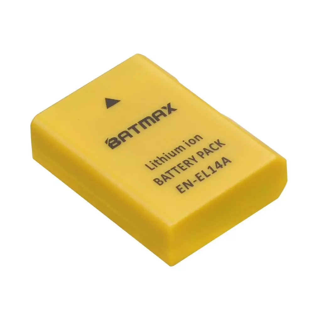 NEW 1530mAh EN-EL14A EN-EL14 EN EL14 Battery for Nikon D3100 D3200 D3300 D3400 D3500 D5600 D5100 D5200 P7000 P7800 P7700
NEW 1530mAh EN-EL14A EN-EL14 EN EL14 Battery for Nikon D3100 D3200 D3300 D3400 D3500 D5600 D5100 D5200 P7000 P7800 P7700