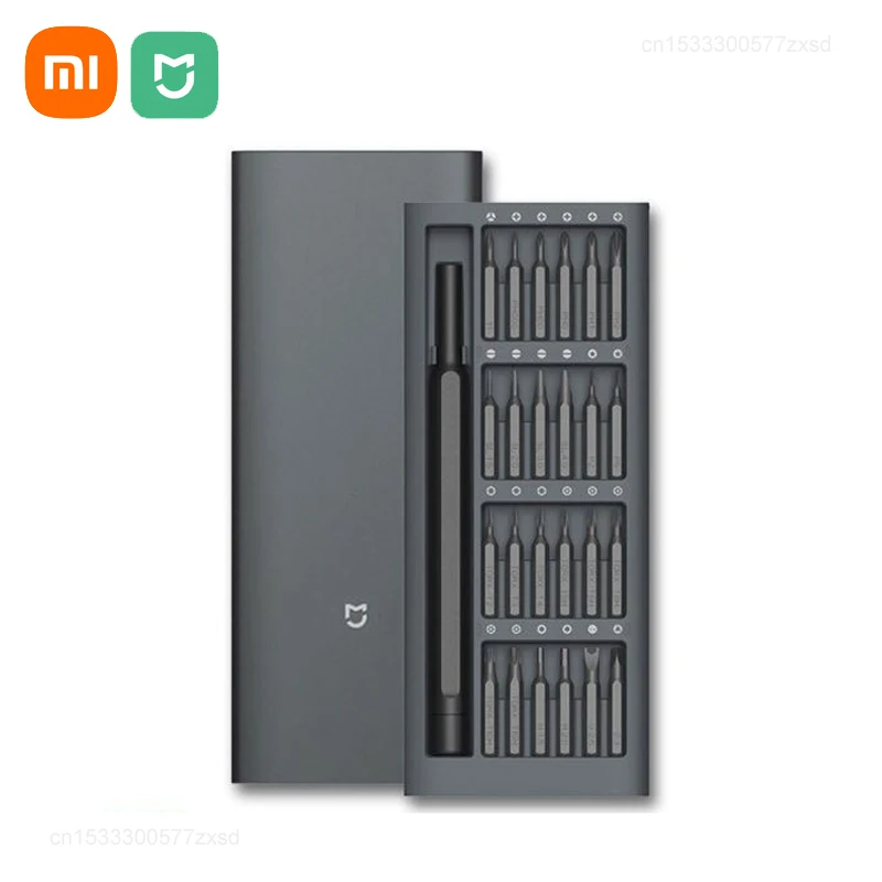 Набор прецизионных отверток Xiaomi Mijia, комплект из 24 в 1 магнитных насадок из алюминиевого сплава, домашний набор отверток «сделай сам», ручные инструменты
Набор прецизионных отверток Xiaomi Mijia, комплект из 24 в 1 магнитных насадок из алюминиевого сплава, домашний набор отверток «сделай сам», ручные инструменты