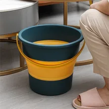 4.6-16.8L Foldable Bucket Portable Basin Tourism Outdoor Cleaning Tools Fishing Camping Car Washing Mop Space Saving Buckets