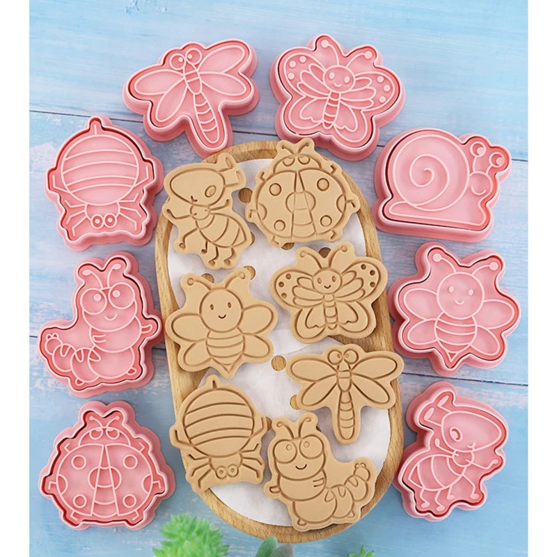 8 Pack PP Material Cookie Mould Christmas Cookie Cutters Biscuits Stamper Cutters Cake Decorating Biscuits Baking Gadget
8 Pack PP Material Cookie Mould Christmas Cookie Cutters Biscuits Stamper Cutters Cake Decorating Biscuits Baking Gadget