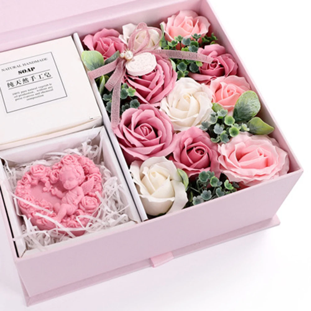 Scented Soap Fashion Exquisite Beautiful Appearance Rose Artificial Romantic Fragrant Petals Flowers Wedding Gift Box
Scented Soap Fashion Exquisite Beautiful Appearance Rose Artificial Romantic Fragrant Petals Flowers Wedding Gift Box