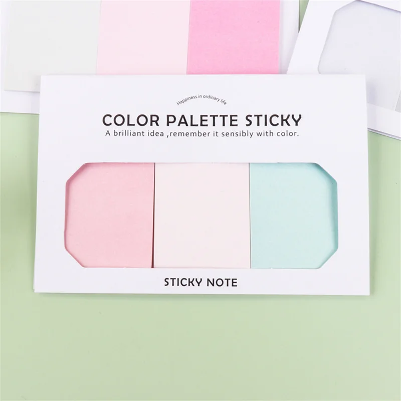 60 sheets Creative notepad Colorful multi-color index sticker Tearable message note Solid convenient stationery Random style
60 sheets Creative notepad Colorful multi-color index sticker Tearable message note Solid convenient stationery Random style