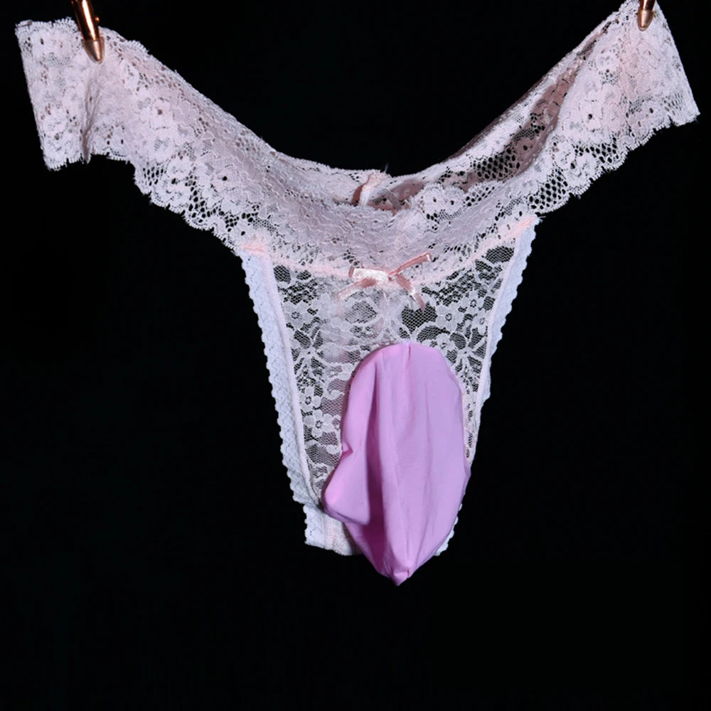 Sissy Lingerie Thong Men Lace Thong Gay Men Underwear Sissy Panties G-String Briefs Underpants Sexy New Enhance T-Back
Sissy Lingerie Thong Men Lace Thong Gay Men Underwear Sissy Panties G-String Briefs Underpants Sexy New Enhance T-Back