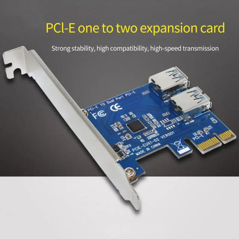 Multiplier Card 2 Usb3.0 Interface Adapter Board Pcie Port Computer 2 X Pci-e Usb For Bitcoin Mining Machine Pci-e Card
Multiplier Card 2 Usb3.0 Interface Adapter Board Pcie Port Computer 2 X Pci-e Usb For Bitcoin Mining Machine Pci-e Card
