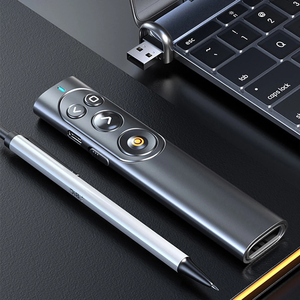 Wireless Presenter Remote Control Presentation Remote Clicker Red Light Pen For MacBook Win 10 8 7 XP PowerPoint PPT Projector
Wireless Presenter Remote Control Presentation Remote Clicker Red Light Pen For MacBook Win 10 8 7 XP PowerPoint PPT Projector