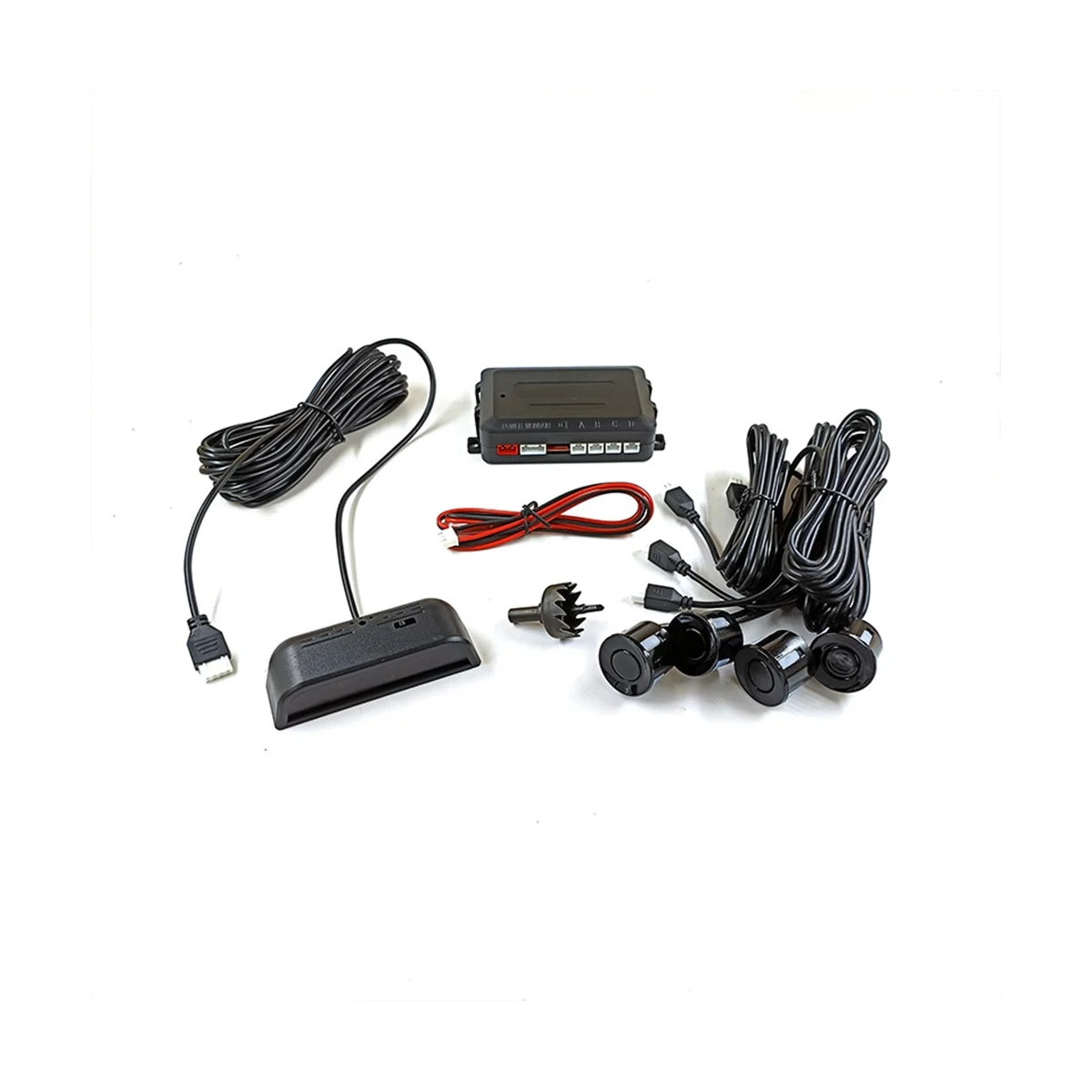 Car Parking Sensor with 4 Sensors Reverse Backup Parking Radar Monitor Detector System Backlight
Car Parking Sensor with 4 Sensors Reverse Backup Parking Radar Monitor Detector System Backlight