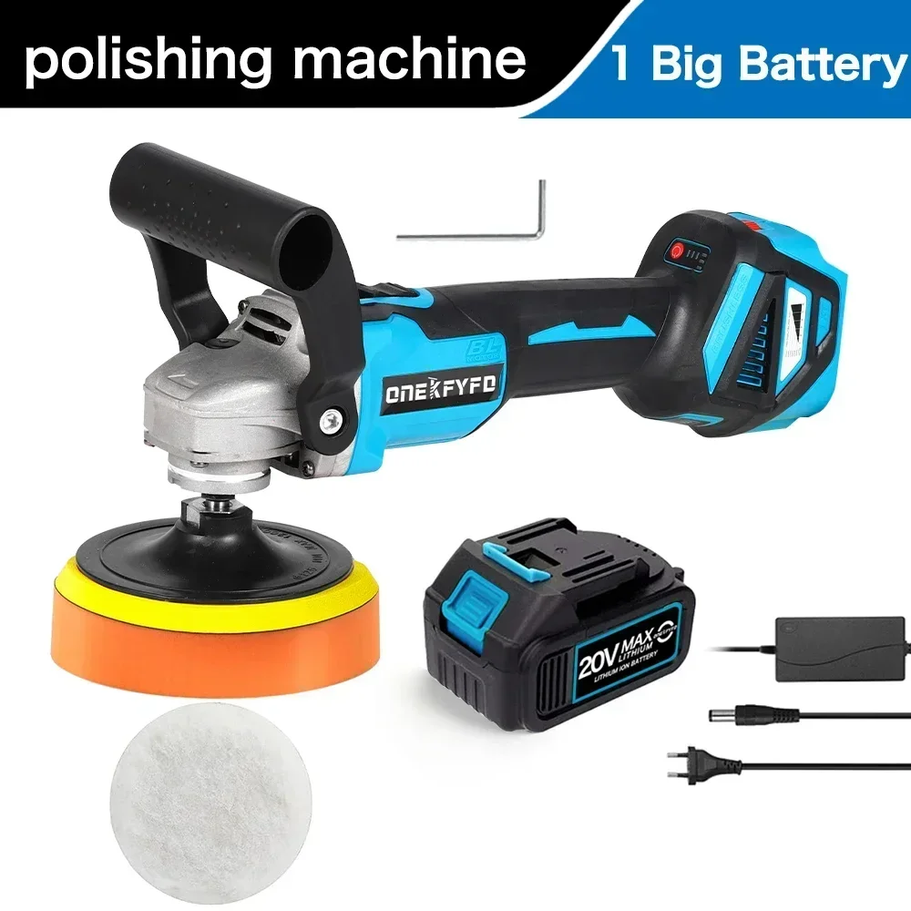 ONEKFYFD Бесщёточный полировально-шлифовальный инструмент 1600 Вт
ONEKFYFD Бесщёточный полировально-шлифовальный инструмент 1600 Вт