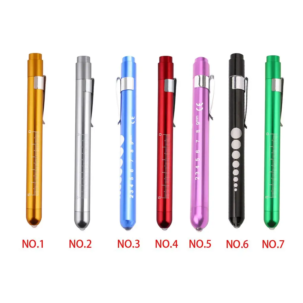 Mini Pen Yellow White Light Nurse LED Penlight Pupil Gauge Students Portable Mini Flashlight
Mini Pen Yellow White Light Nurse LED Penlight Pupil Gauge Students Portable Mini Flashlight