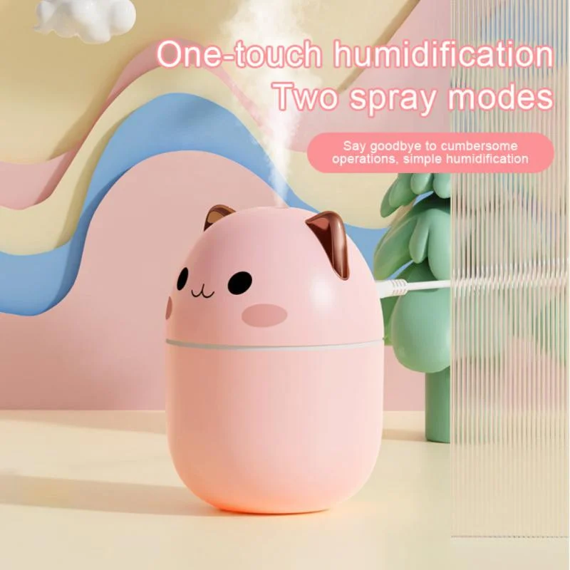 Portable 200ml Air Humidifier Cute Aroma Diffuser With Night Light Cool Mist For Home Bedroom Home Car Purifier Home Appliance
Portable 200ml Air Humidifier Cute Aroma Diffuser With Night Light Cool Mist For Home Bedroom Home Car Purifier Home Appliance