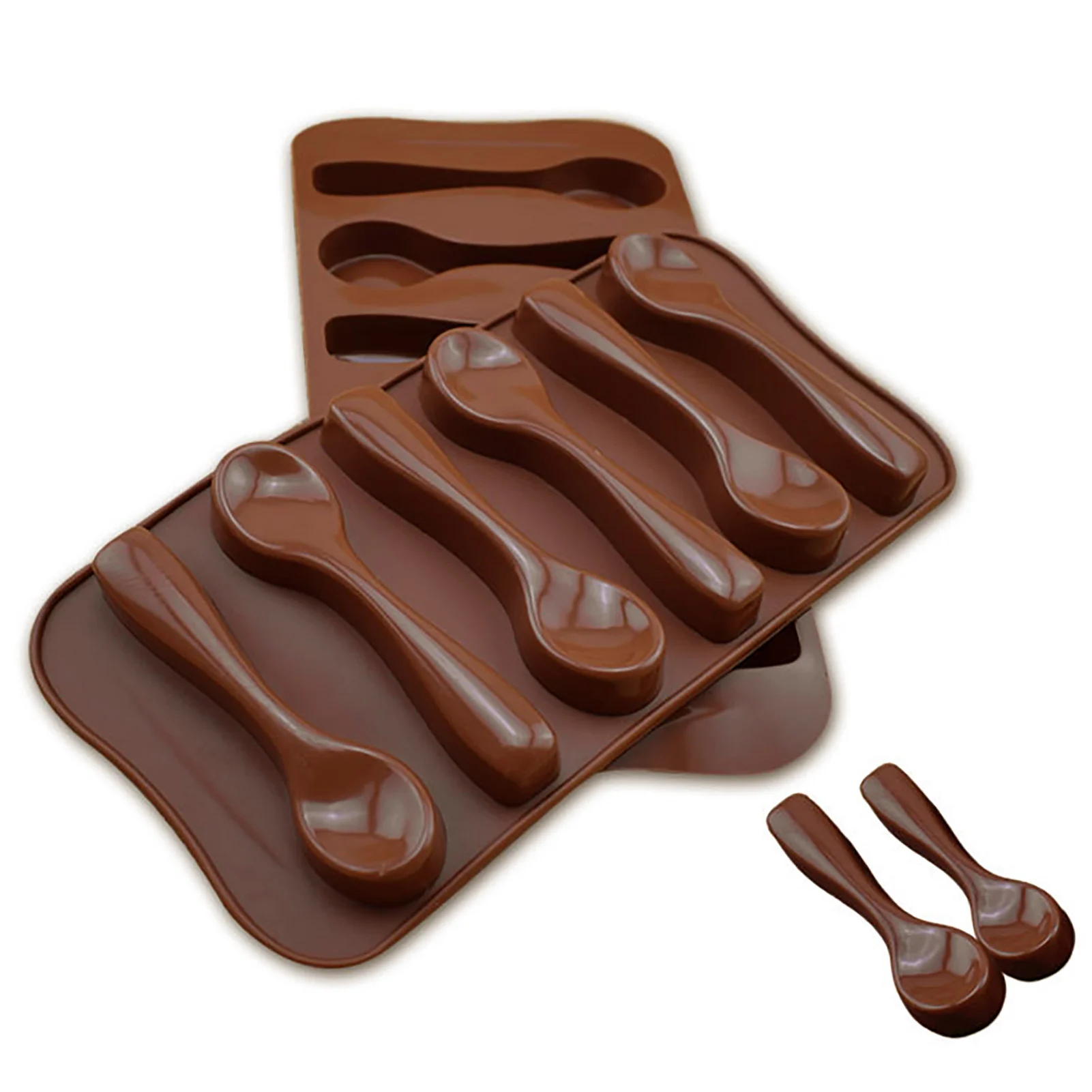 6 Cavity Silicone Spoon Cake Mold Baking Pastry Decorating Tools Biscuit Cookies Chocolate Fondant Moulds For Coffee Milk
6 Cavity Silicone Spoon Cake Mold Baking Pastry Decorating Tools Biscuit Cookies Chocolate Fondant Moulds For Coffee Milk