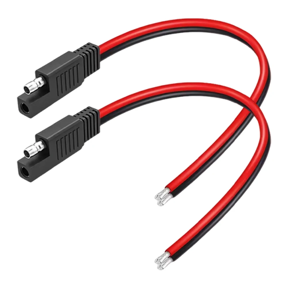 (14,5 см) Соединительный кабель SAE 12 В, быстроразъемный 2-контактный разъем для автомобильного аккумулятора, нежный жгут проводов для зарядного устройства солнечной панели
(14,5 см) Соединительный кабель SAE 12 В, быстроразъемный 2-контактный разъем для автомобильного аккумулятора, нежный жгут проводов для зарядного устройства солнечной панели