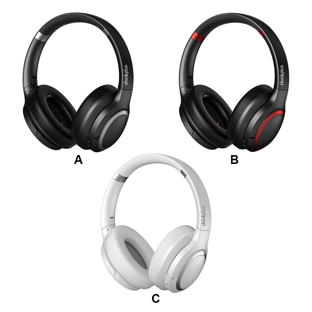 Lenovo TH40 Bluetooth-compatible Headset Home Hotel Wireless Noise Cancelling Headphone Laptop Accessory Black
Lenovo TH40 Bluetooth-compatible Headset Home Hotel Wireless Noise Cancelling Headphone Laptop Accessory Black