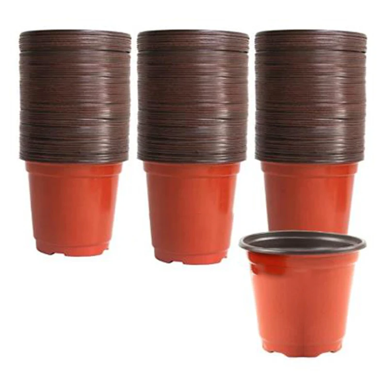 150Pcs 10X9cm Plant Nursery Nursery Pots Round Small Flower Pots One-Time Thickened Succulent Planting Bracket 
150Pcs 10X9cm Plant Nursery Nursery Pots Round Small Flower Pots One-Time Thickened Succulent Planting Bracket