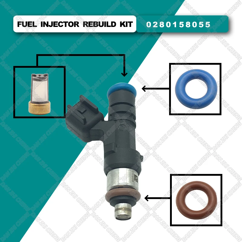 8set Fuel Injector Service Repair Kit Filters Orings Seals Grommets for 0280158055 Fit For 05-10 Ford Mustang 4.0L Ranger 4.0LV6
8set Fuel Injector Service Repair Kit Filters Orings Seals Grommets for 0280158055 Fit For 05-10 Ford Mustang 4.0L Ranger 4.0LV6