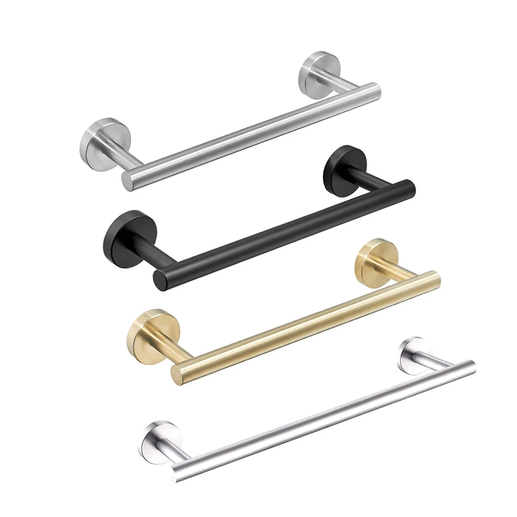 Towel Holder 60cm Stainless Steel Hanging Bar Shower Towels Rod Bath Storage Rack for Household Hardware Silver 
Towel Holder 60cm Stainless Steel Hanging Bar Shower Towels Rod Bath Storage Rack for Household Hardware Silver