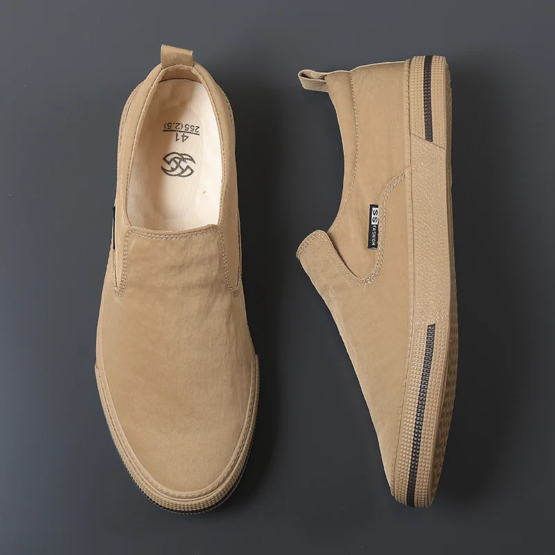 2022 Summer Mens Shoes Fashion Breathable Men Casual shoes Soft Slip On Canvas Shoes Mocassins Light Comfy Sneakers Boat Shoes
2022 Summer Mens Shoes Fashion Breathable Men Casual shoes Soft Slip On Canvas Shoes Mocassins Light Comfy Sneakers Boat Shoes