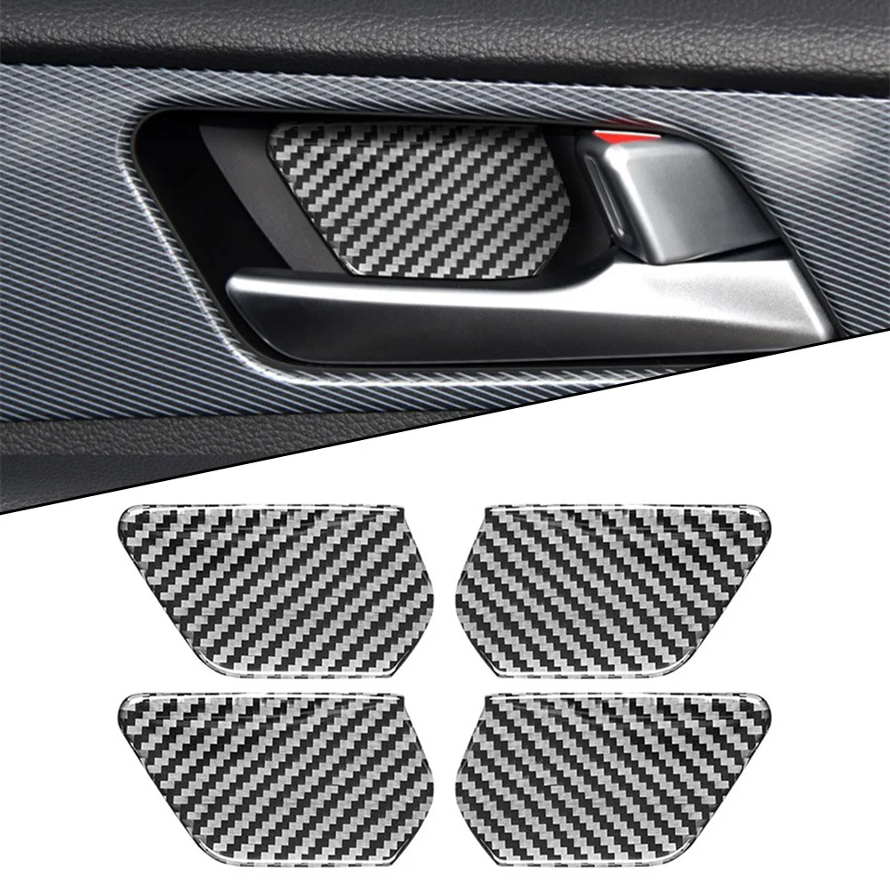 4Pcs For Hyundai Carbon Fiber Car Interior Door Bowl Trim Sticker Door Handle Cover For Hyundai For SONATA 2015-2019
4Pcs For Hyundai Carbon Fiber Car Interior Door Bowl Trim Sticker Door Handle Cover For Hyundai For SONATA 2015-2019
