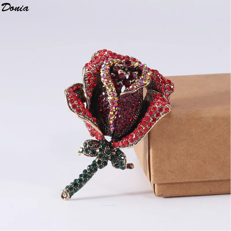 Donia jewelry New simple high-grade roses corsage fashion joker collar pin buckle female wardrobe malfunction-proof brooch
Donia jewelry New simple high-grade roses corsage fashion joker collar pin buckle female wardrobe malfunction-proof brooch