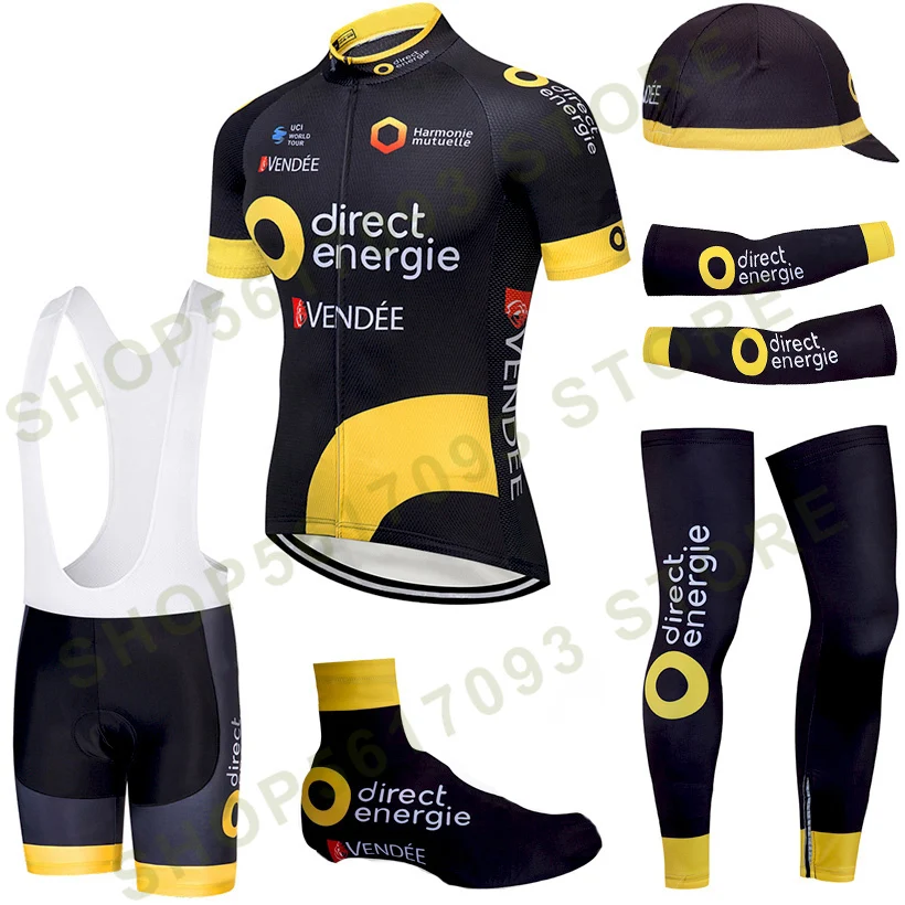 6PCS Cycling Full set Direct Energy Bike jersey Breathable Men Ropa Ciclismo Cycling Jerseys 20D bike shorts and sleeve warmers
6PCS Cycling Full set Direct Energy Bike jersey Breathable Men Ropa Ciclismo Cycling Jerseys 20D bike shorts and sleeve warmers