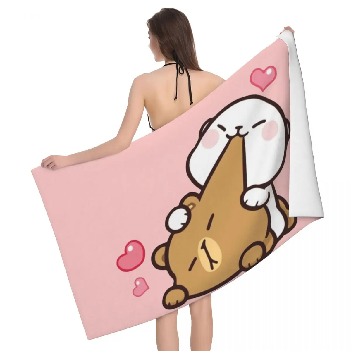 Cute Cartoon Beach Towel Personalized Cute Mochi Cat Breathable Microfiber Bath Towel Home Decor Travel Picnic Women Couple Gift
Cute Cartoon Beach Towel Personalized Cute Mochi Cat Breathable Microfiber Bath Towel Home Decor Travel Picnic Women Couple Gift