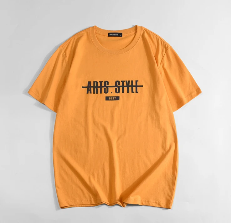 The American and European pop Solid color cotton sports short sleeve round neck advertising custom logo cultural CHE375
The American and European pop Solid color cotton sports short sleeve round neck advertising custom logo cultural CHE375