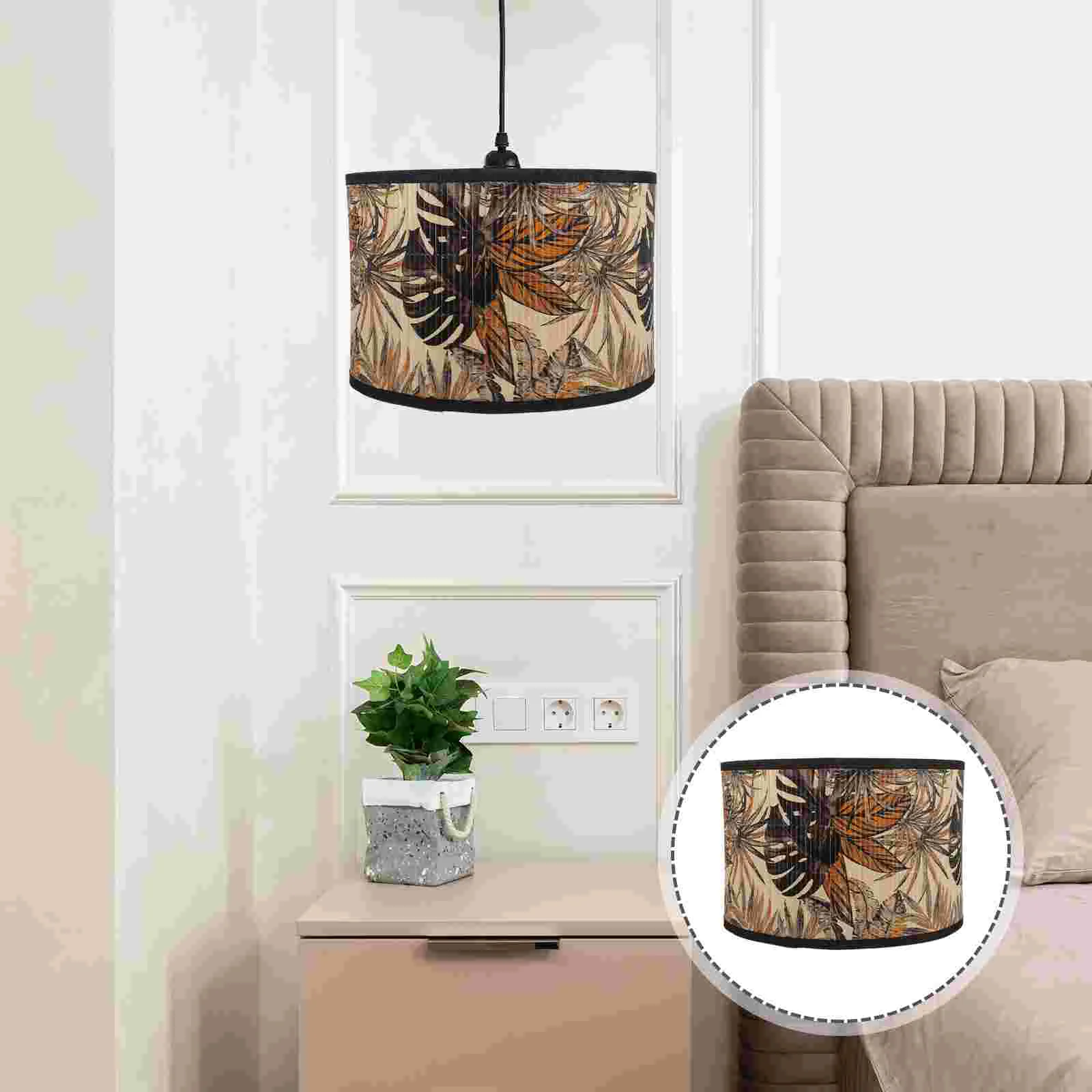 Lamp Shades Ceiling Hanging Bamboo Replacement Cover Accessory Light Vintage Decor Home
Lamp Shades Ceiling Hanging Bamboo Replacement Cover Accessory Light Vintage Decor Home