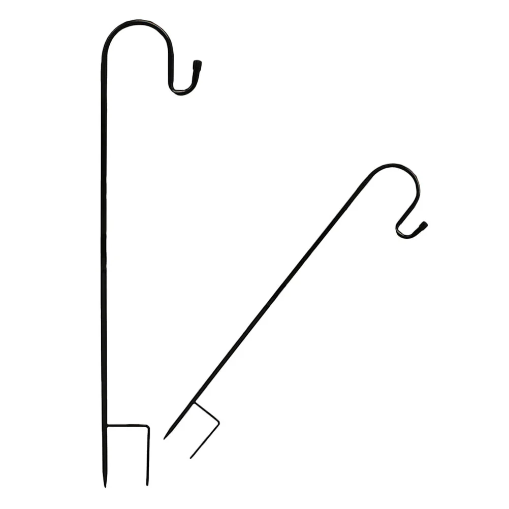 2pcs Flowerpot Hanger Shepherd Hook Iron Insert Pole Stand Lantern Hook Holders
2pcs Flowerpot Hanger Shepherd Hook Iron Insert Pole Stand Lantern Hook Holders