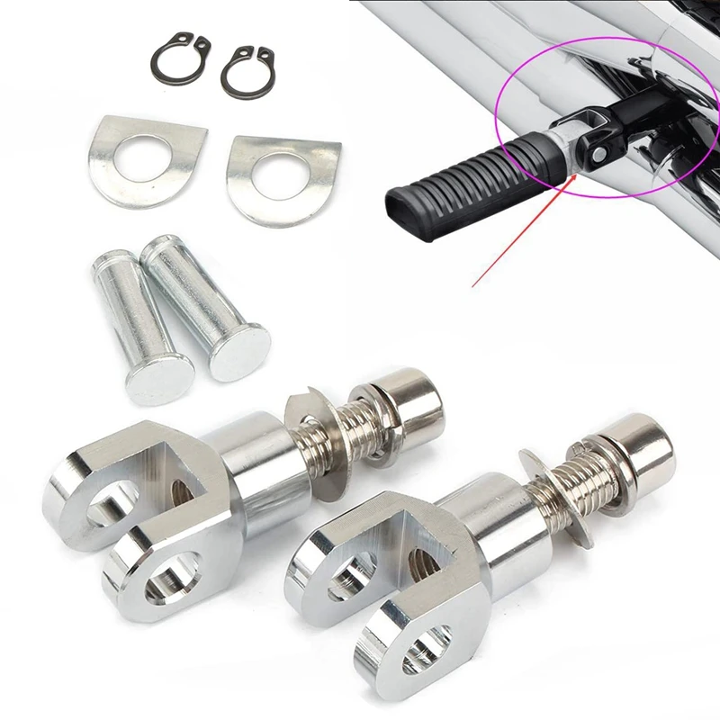 29mm Motorcycle Foot Pegs Support Mount Passenger Footrest Pedal Bracket for Softail Fatboy Flstf 2000-2006
29mm Motorcycle Foot Pegs Support Mount Passenger Footrest Pedal Bracket for Softail Fatboy Flstf 2000-2006