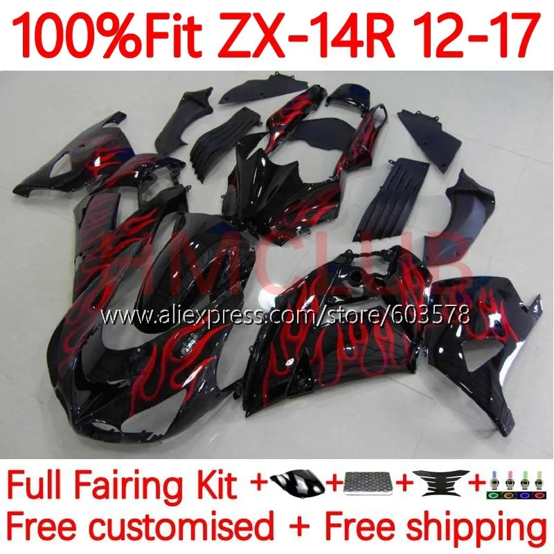 Injection For KAWASAKI NINJA ZX14R ZX-14R red flames 2012 2013 2014 2015 2016 2017 ZX 14 14R 12 13 14 15 16 17 Fairing 79No.44
Injection For KAWASAKI NINJA ZX14R ZX-14R red flames 2012 2013 2014 2015 2016 2017 ZX 14 14R 12 13 14 15 16 17 Fairing 79No.44