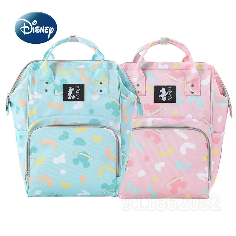 Новинка, рюкзак для подгузников Disney с Микки, модная детская сумка с мультипликационным рисунком, оригинальная многофункциональная сумка для детских подгузников, рюкзак
Новинка, рюкзак для подгузников Disney с Микки, модная детская сумка с мультипликационным рисунком, оригинальная многофункциональная сумка для детских подгузников, рюкзак
