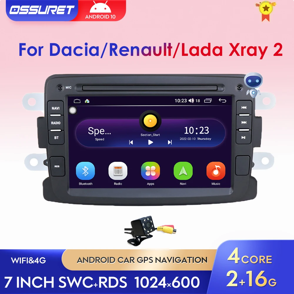 Android Car Multimedia Player For Renault/Dacia/Sandero/Duster/Captur/Lada Xray 2/Logan2 Auto Video Radio 2G RAM 16G ROM Carplay
Android Car Multimedia Player For Renault/Dacia/Sandero/Duster/Captur/Lada Xray 2/Logan2 Auto Video Radio 2G RAM 16G ROM Carplay