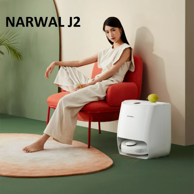 New Narwel J2 Vacuum Cleaner Robot Sweeping and Mopping Washes Mop By Itself Automatically Goes Up and Down Intelligent Sweeper 
New Narwel J2 Vacuum Cleaner Robot Sweeping and Mopping Washes Mop By Itself Automatically Goes Up and Down Intelligent Sweeper