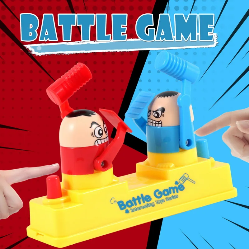 New Two-player Battle Toy Parent-child Double Games Kids Prank Trick Toys Stress Relieve Fidget Toy Novelty Fun Table Game Toys
New Two-player Battle Toy Parent-child Double Games Kids Prank Trick Toys Stress Relieve Fidget Toy Novelty Fun Table Game Toys