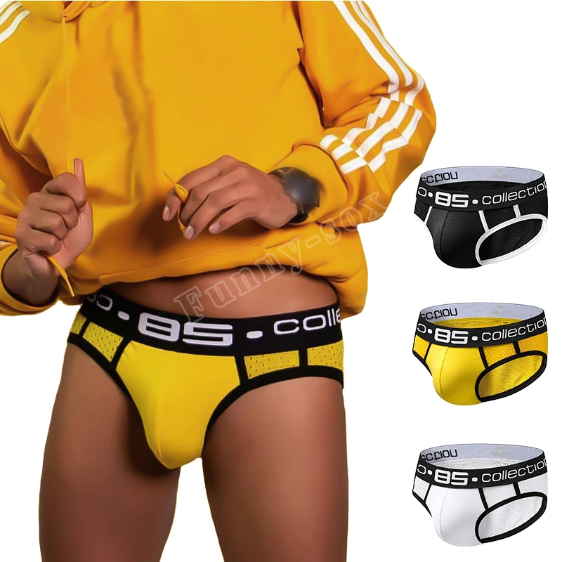 Brand Men Underwear Briefs Cotton Breathable Comfortable Underpants U Pouch Slip Homme Cueca Tanga Briefs Bikini calzoncillos
Brand Men Underwear Briefs Cotton Breathable Comfortable Underpants U Pouch Slip Homme Cueca Tanga Briefs Bikini calzoncillos
