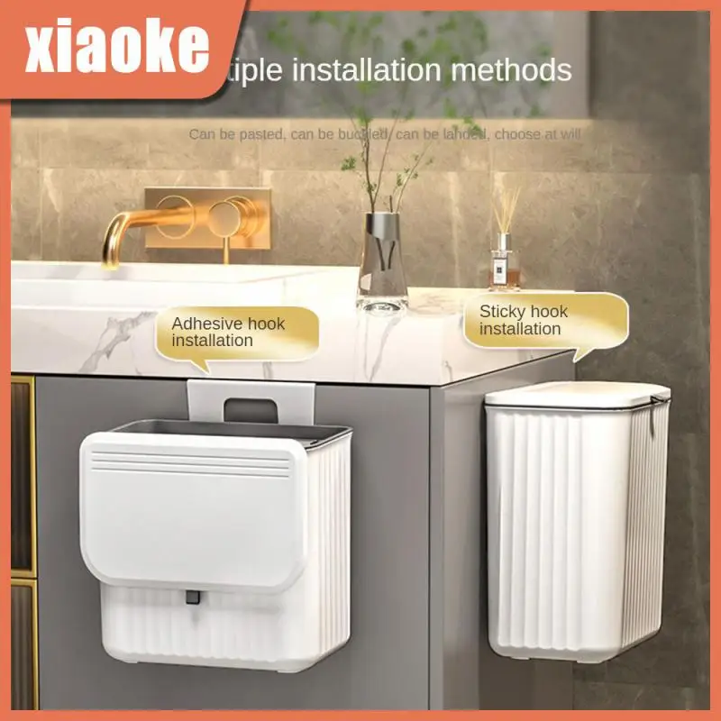Household Large Capacity Garbage Basket Toilet Waste Bin Kitchen Recycling Trash Can Household Supplies Kitchen Covered Hanging
Household Large Capacity Garbage Basket Toilet Waste Bin Kitchen Recycling Trash Can Household Supplies Kitchen Covered Hanging