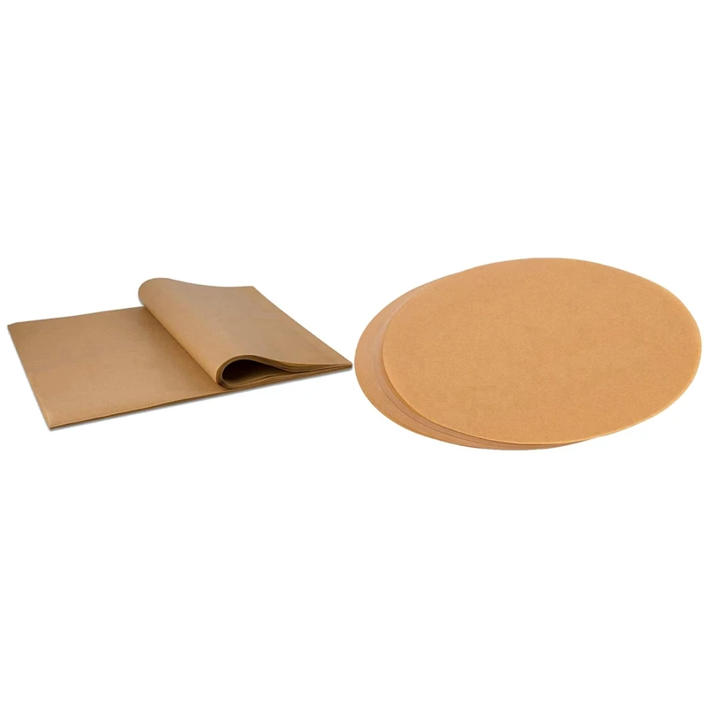 100Pcs Unbleached Parchment Paper,12 X 16 Inch & 200 Pcs 8 Inches Unbleached Parchment Paper Baking Sheets Round
100Pcs Unbleached Parchment Paper,12 X 16 Inch & 200 Pcs 8 Inches Unbleached Parchment Paper Baking Sheets Round