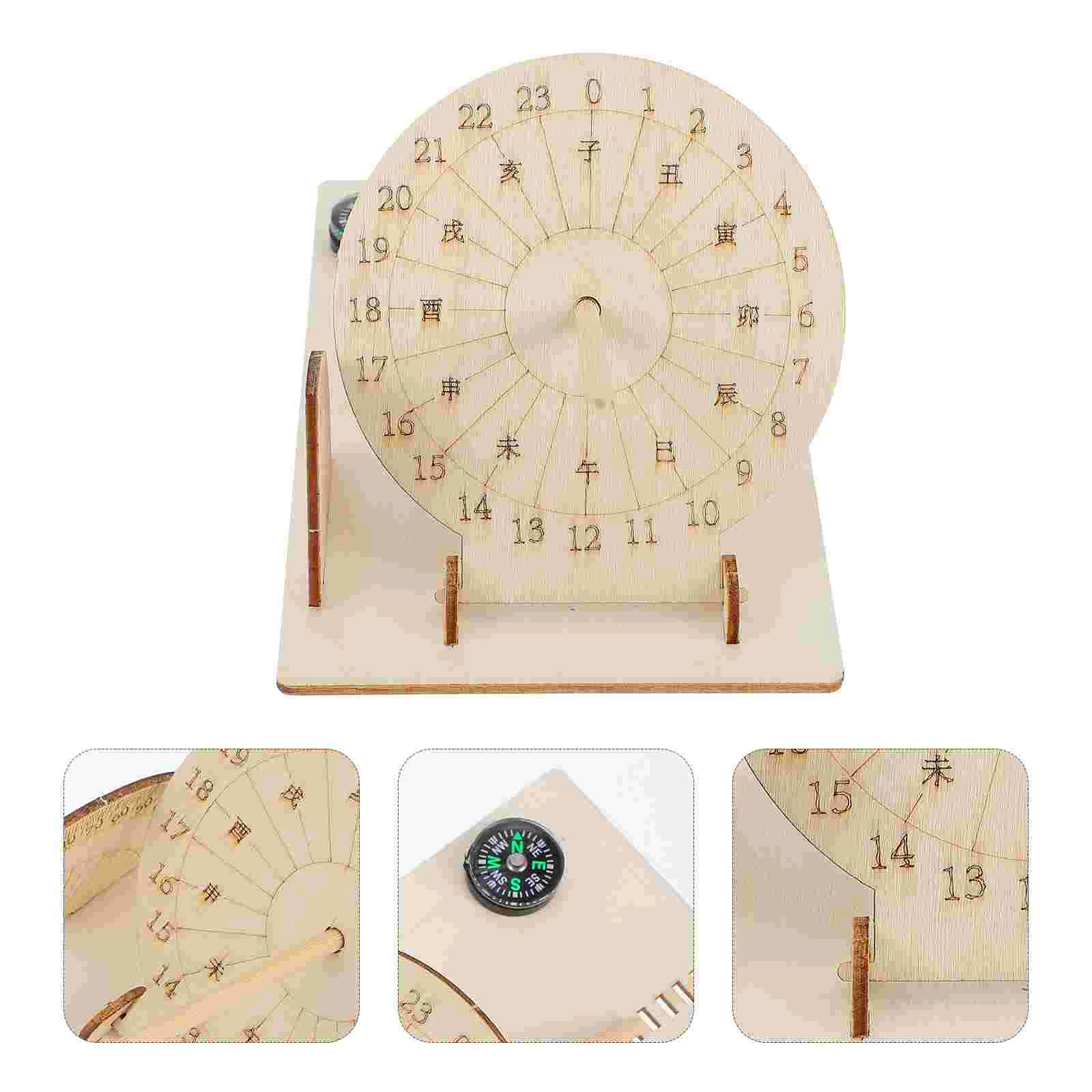 Sundial Technology Production DIY Kits Scientific Sundial Model Self Made Sundial Clock Wooden Lab Equipment Child
Sundial Technology Production DIY Kits Scientific Sundial Model Self Made Sundial Clock Wooden Lab Equipment Child