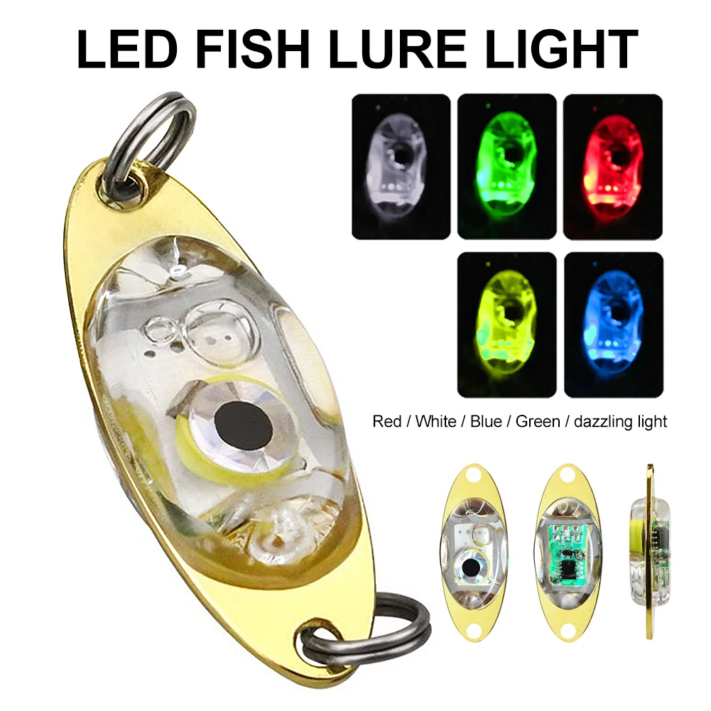 1PC Mini Fishing Lure LED Light Eye-Shaped LED Fish Lamp Deep Drop Underwater Luminous Fishing Bait Fishing Tackles Accessories
1PC Mini Fishing Lure LED Light Eye-Shaped LED Fish Lamp Deep Drop Underwater Luminous Fishing Bait Fishing Tackles Accessories