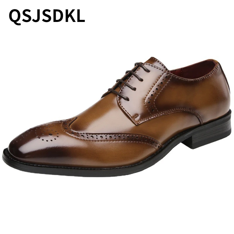 2023 High Quality Handmade Oxford Dress Shoes Men Genuine Cow Leather Suit Footwear Wedding Formal Italian Shoes zapatos hombre
2023 High Quality Handmade Oxford Dress Shoes Men Genuine Cow Leather Suit Footwear Wedding Formal Italian Shoes zapatos hombre
